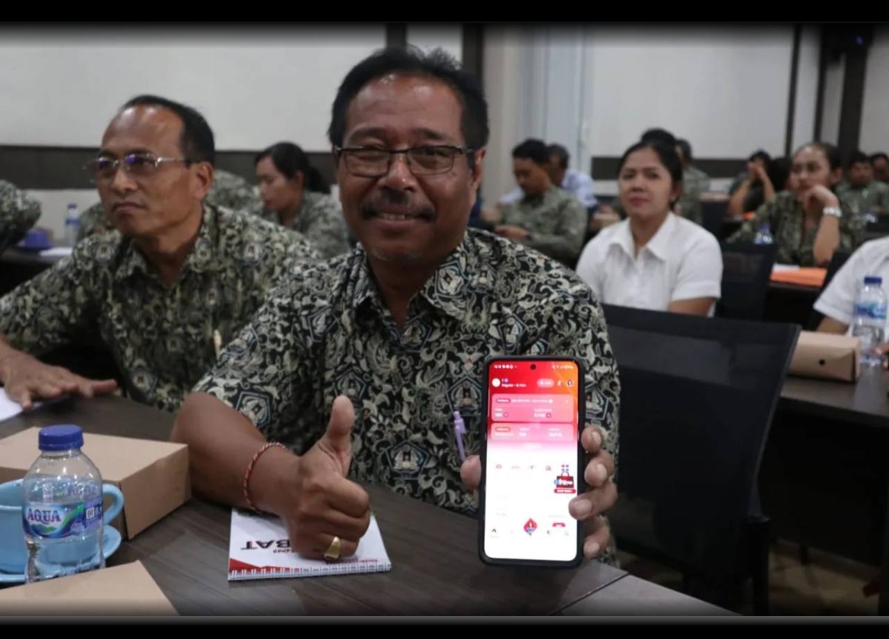  Telkomsel - PT USSI dan LPD Bali lanjutkan kerja sama melalui paket Semeton Hebat