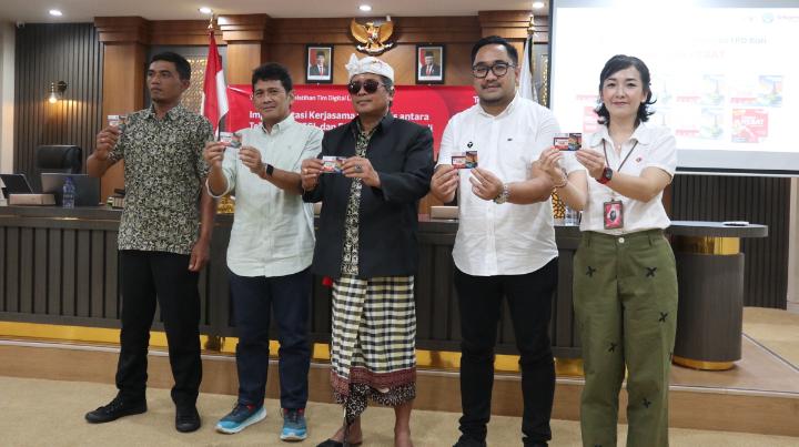 Telkomsel, PT USSI, dan LPD Bali Luncurkan ‘Semeton Hebat’